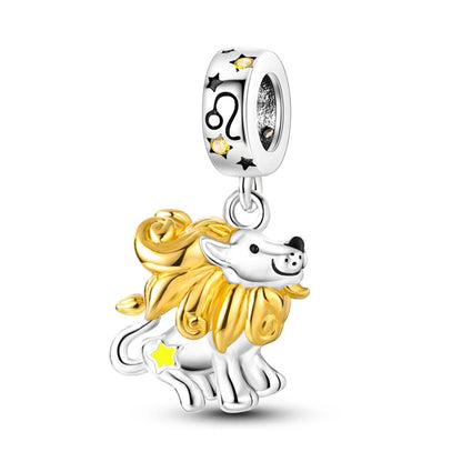 2025 Hot Sale Charms Bead 925 Sterling Silver Gold Bow Luminous Firefly Dangle Fit Bangle Bracelet Necklace DIY Jewelry