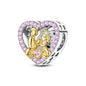 2025 Hot Sale Charms Bead 925 Sterling Silver Gold Bow Luminous Firefly Dangle Fit Bangle Bracelet Necklace DIY Jewelry