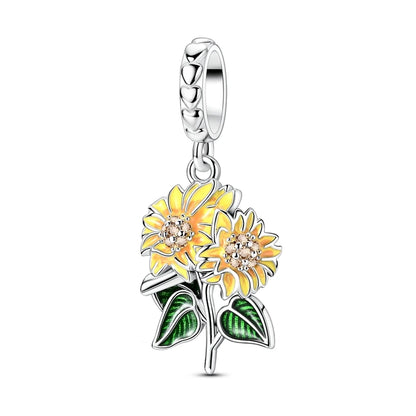 2025 Hot Sale Charms Bead 925 Sterling Silver Gold Bow Luminous Firefly Dangle Fit Bangle Bracelet Necklace DIY Jewelry